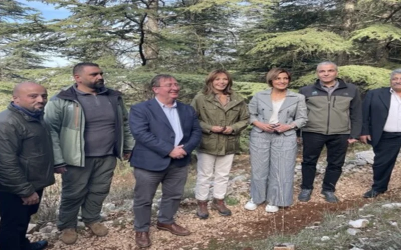 درب الملك تشارلز الثالث يطلق مبادرة لزراعة الأشجار في غابات الشوف بلبنان